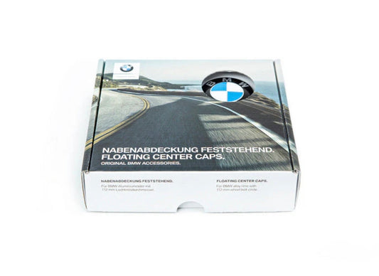 BMW Floating Wheel Center Cap Set - 68mm