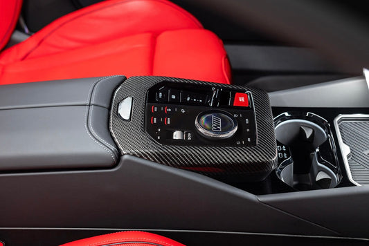 Carbon Fiber Center Consol Trim - G90 M5/G60 5 Series
