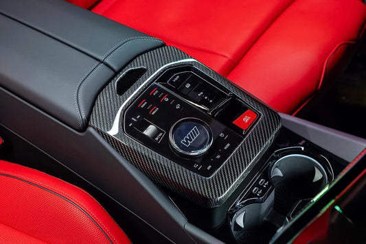 Carbon Fiber Center Consol Trim - G90 M5/G60 5 Series