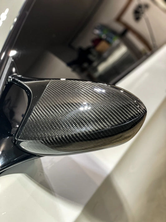 Carbon Fiber Mirror Cap Set - BMW E82 1M/E9x M3