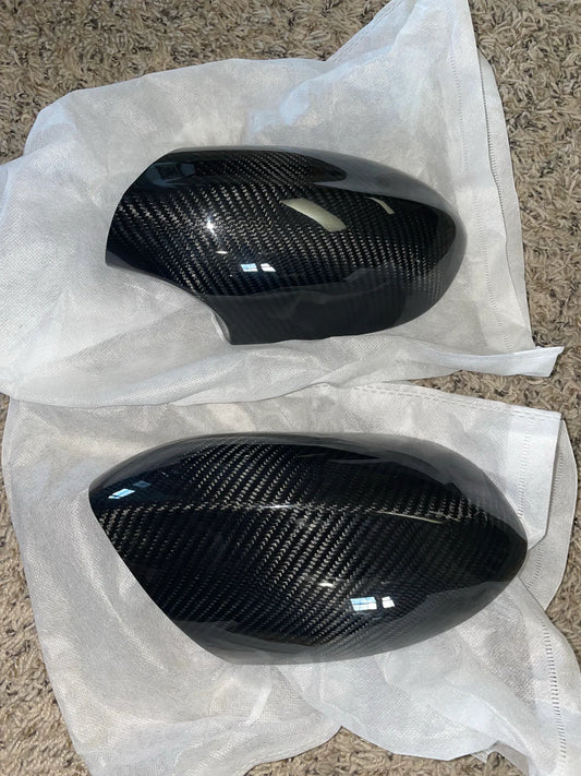 Carbon Fiber Mirror Cap Set - BMW E82 1M/E9x M3