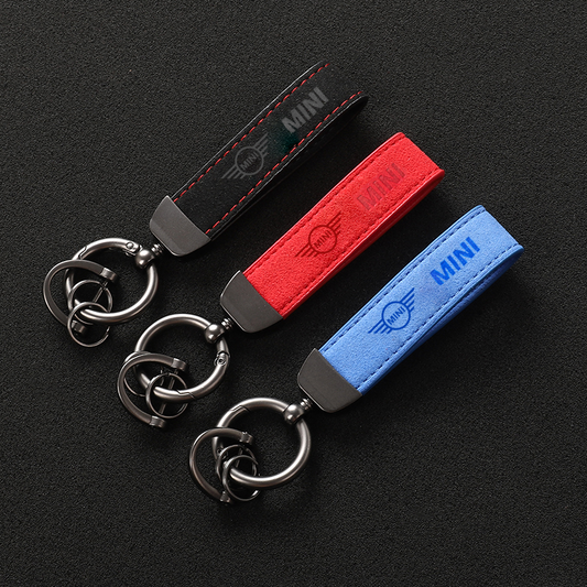 Alcantara Leather MINI Keychain