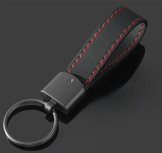 AMG Leather Keychain